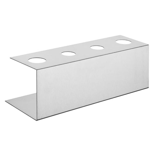 HZ237 Olympia IJshoorntjeshouder 4 Kegels Roestvrij Staal - 270x97x90mm