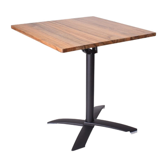 FT986 Opklapbare indoor bistro tafel Helsinki 70(l) x 70(b) x 75(h) cm