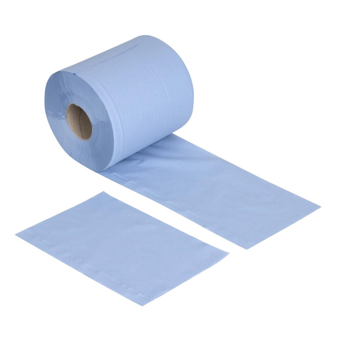 DL921 Jantex centrefeed 2-laags handdoekrollen blauw 120m (6 stuks)