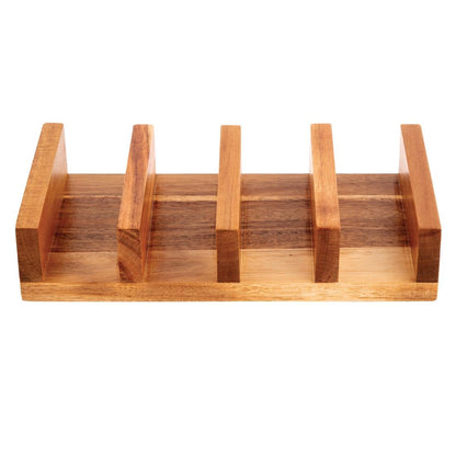 CK970 Olympia taco houder acaciahout 15x12x4cm
