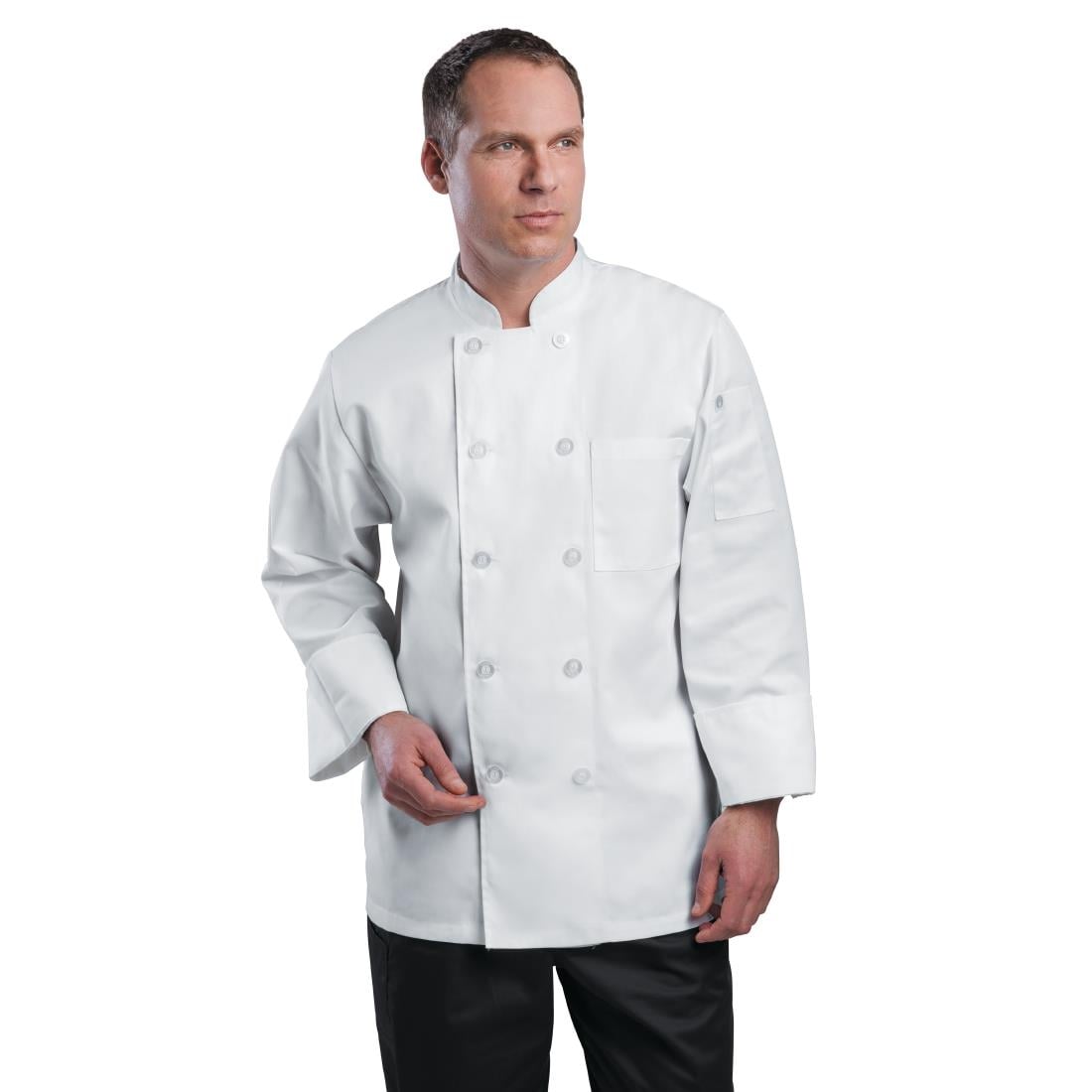 A371-S Chef Works Le Mans unisex koksbuis wit S