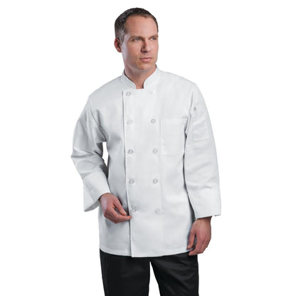 A371-S Chef Works Le Mans unisex koksbuis wit S