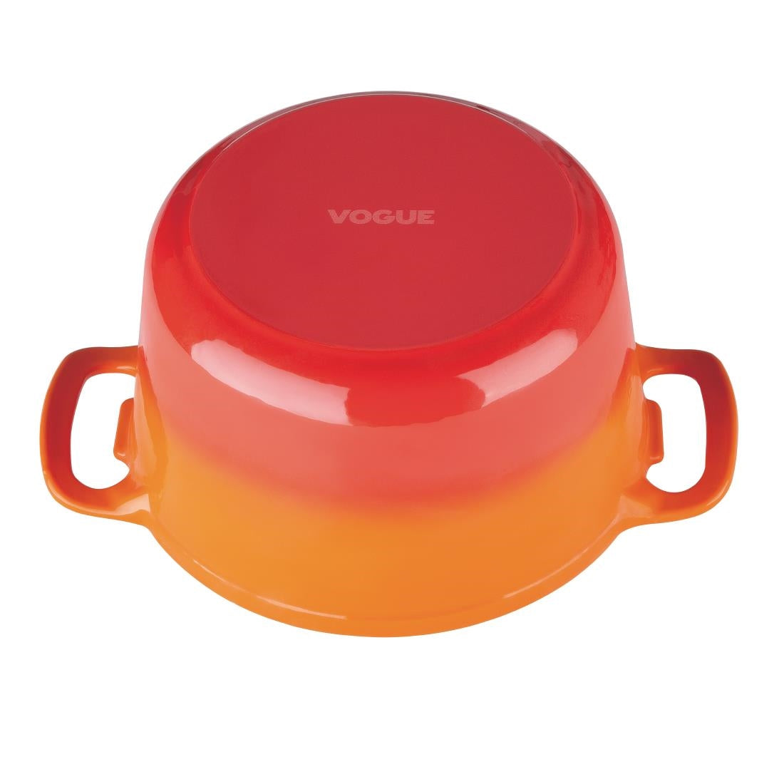 GH303 Vogue ronde inductie braadpan oranje 4Ltr