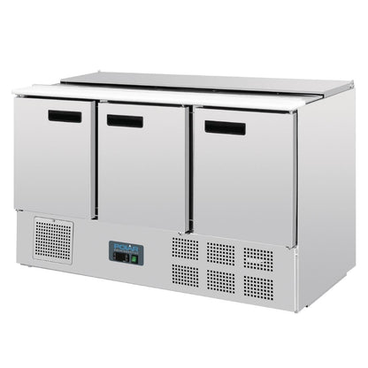 G607 Polar G-serie gekoelde saladette 368L