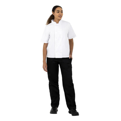 BB547-XS Nisbets Essentials koksbuis wit (2 stuks) XS