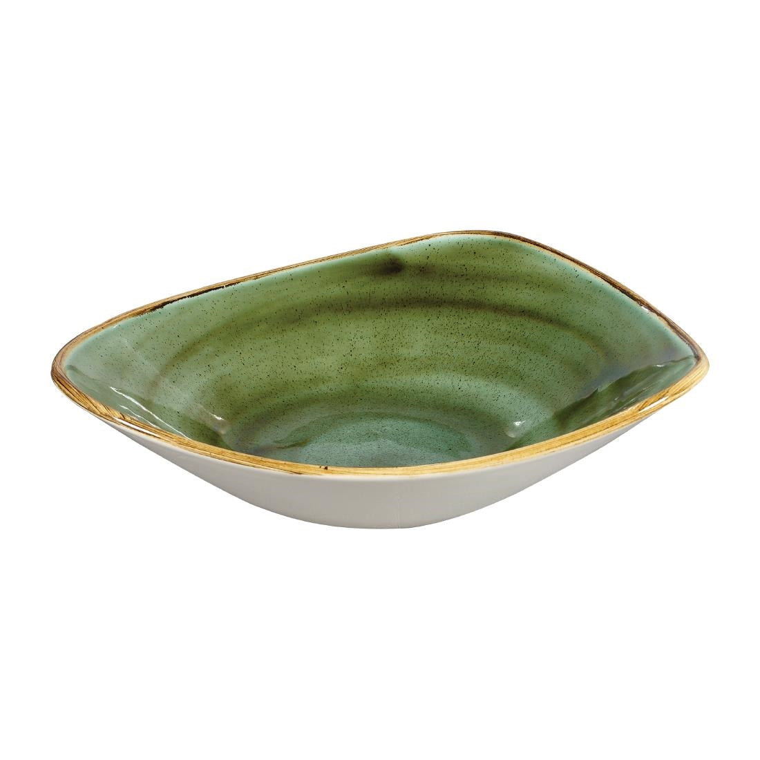 DY043 Churchill Stonecast Samphire Green Lotus Kom 22.9cm (12 stuks)