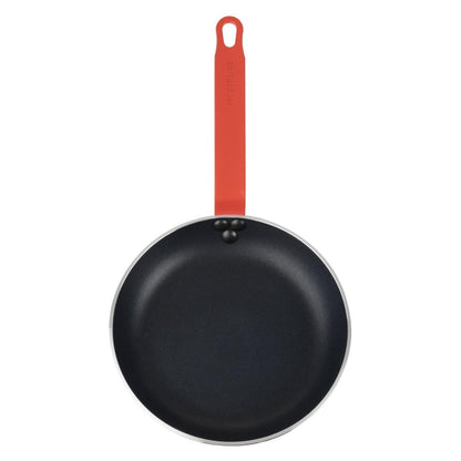 HT965 Hygiplas Aluminium Anti-aanbak Teflon Platinum Plus Koekenpan met Rode Handgreep 24cm