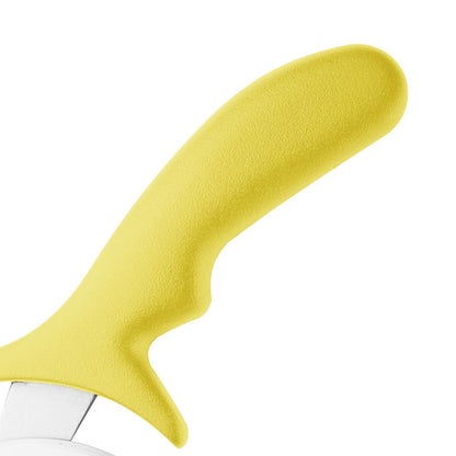 FX132 Hygiplas RVS pizzawiel geel 10cm