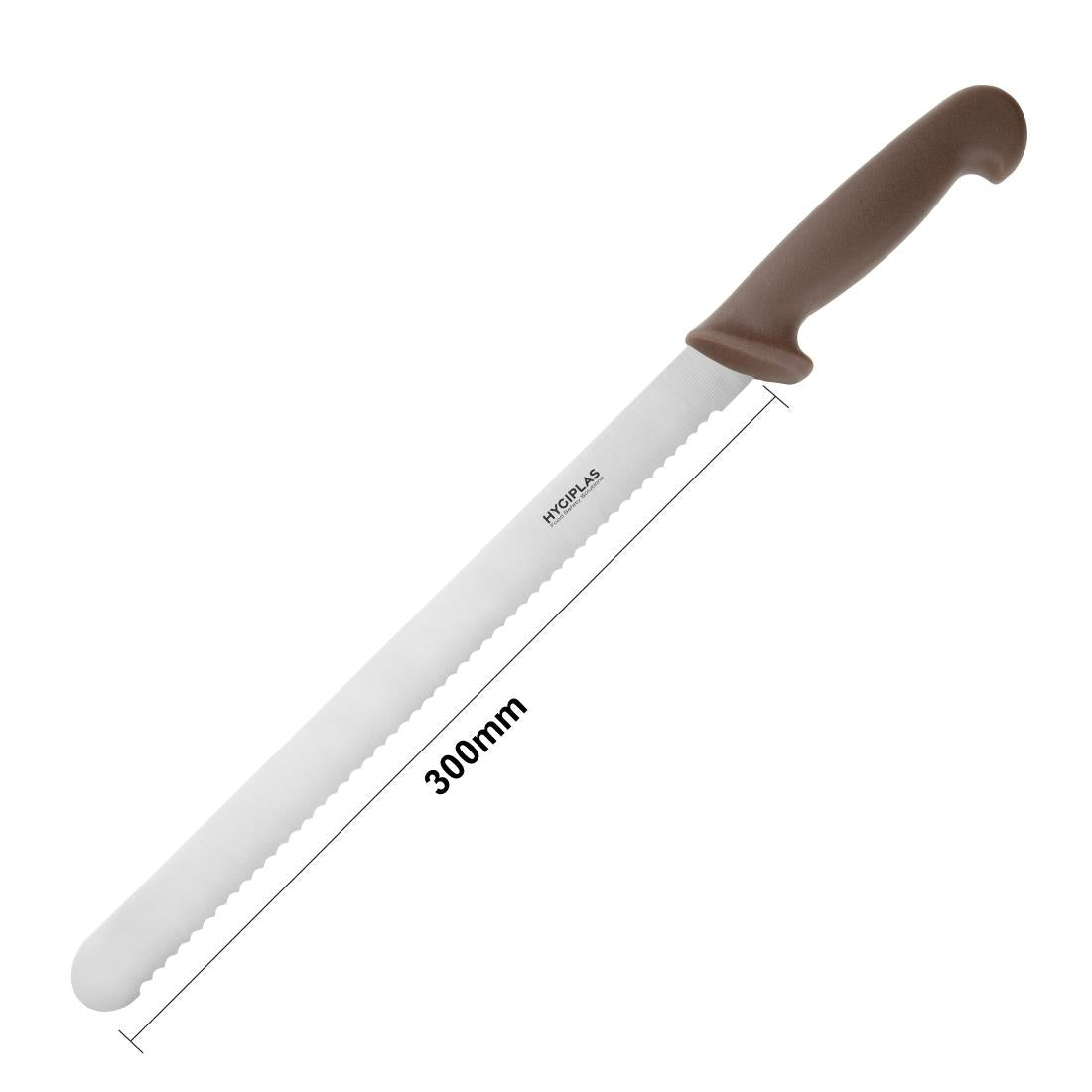 FX118 Hygiplas Koksmes Gekarteld Bruin 30cm