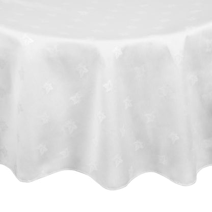 GW452 Mitre Luxury Luxor tafelkleed wit 230cm diameter