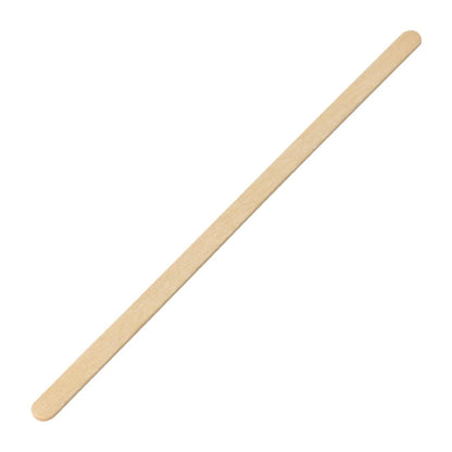 DK390 Fiesta Compostable biologisch afbreekbare houten roerstaafjes 19cm (1000 stuks)