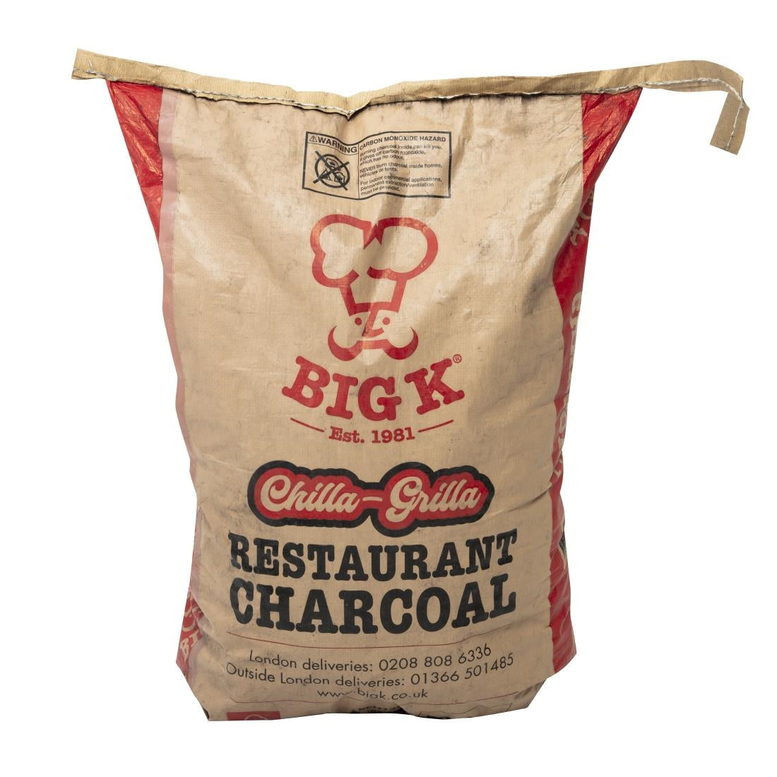 DC868 Big K Restaurant natuurlijke briketten 12kg