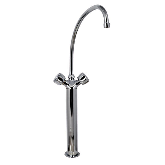 DY381 Gastro M heavy duty monobloc mengkraan met draaiknoppen, 40cm kolom en 20cm kraan