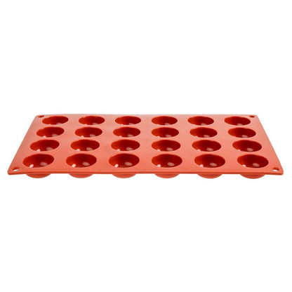 N940 Pavoni Formaflex siliconen bakvorm 24 pomponettes
