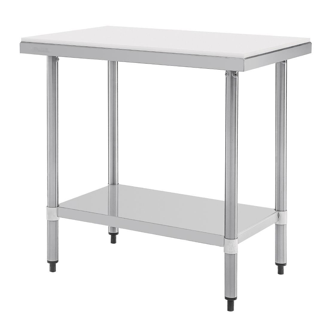 CB911 Vogue RVS snijtafel met HDPE snijplank 90cm