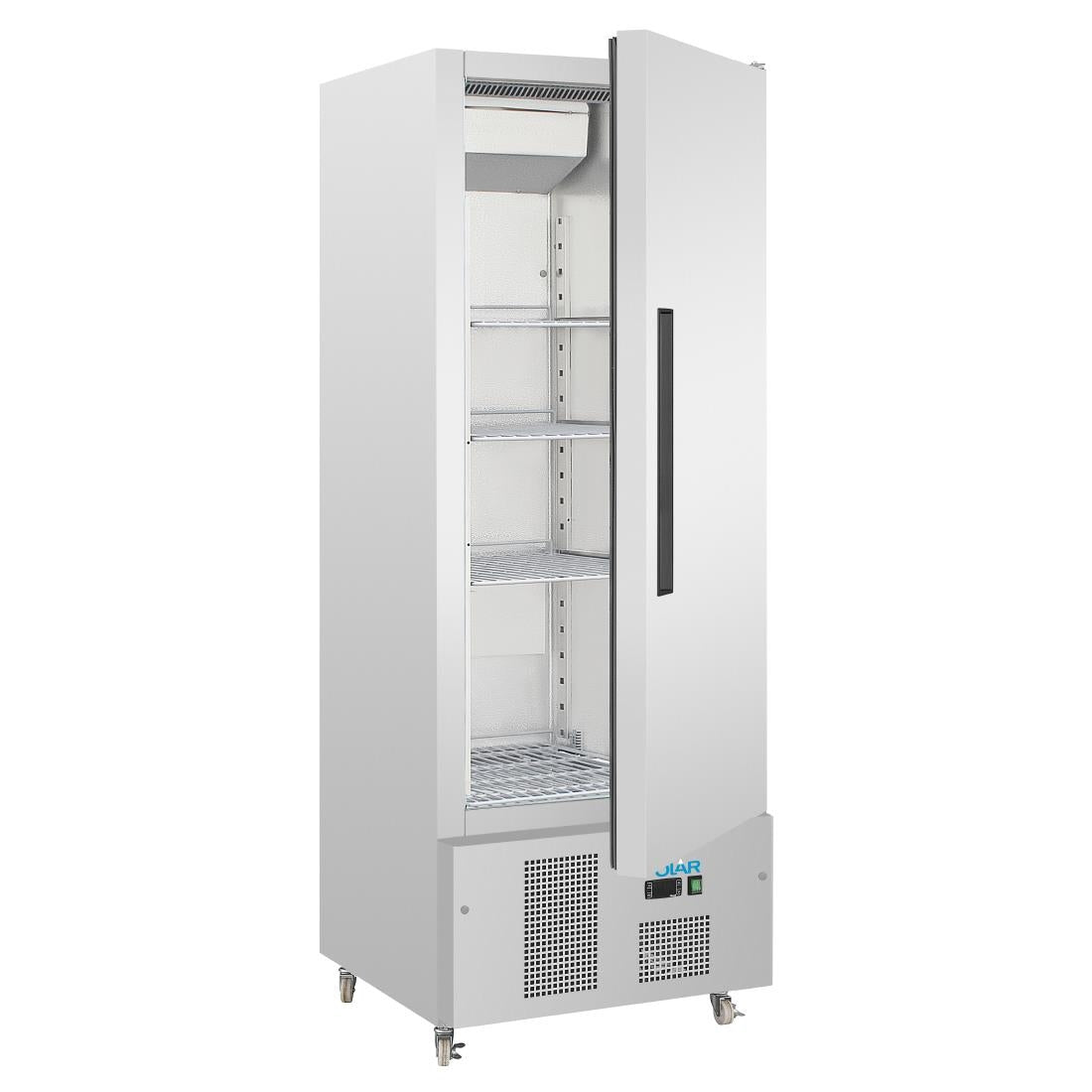 G591 Polar G-serie 1-deurs slimline RVS vriezer 440L