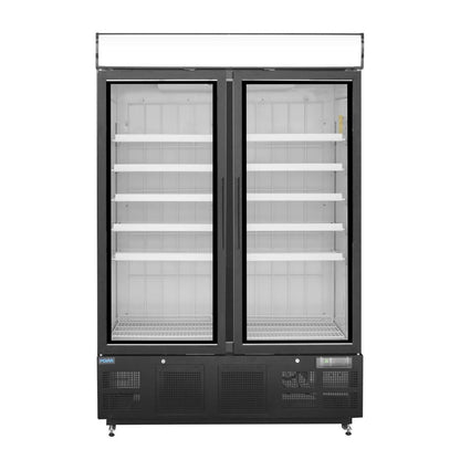 GH429 Polar G-Series Staand Display Vriezer 920Ltr Zwart