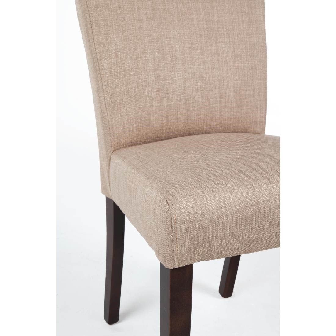 GR367 Bolero eigentijdse eetkamerstoel natuurlijk beige - (2 stuks)