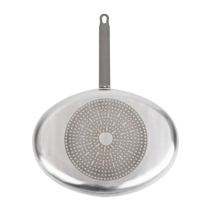 HT992 Vogue Aluminium Antiaanbak Teflon Platinum Plus Ovale Koekenpan 40cm