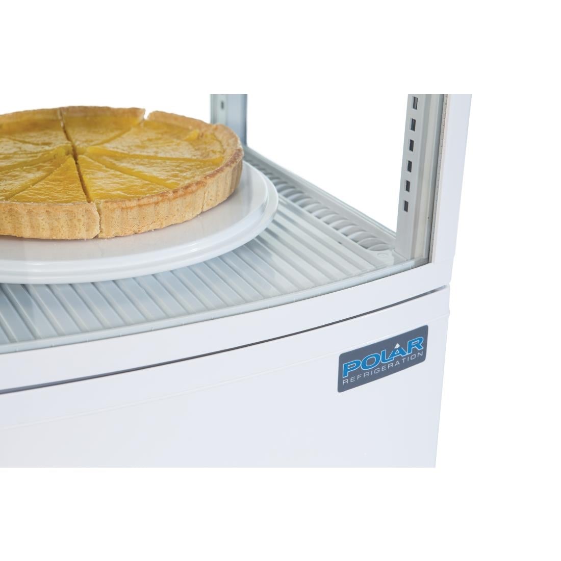 CX576 Polar C-Series Energie-Efficiënte Koelkast Met Gebogen Deur Wit 86Ltr