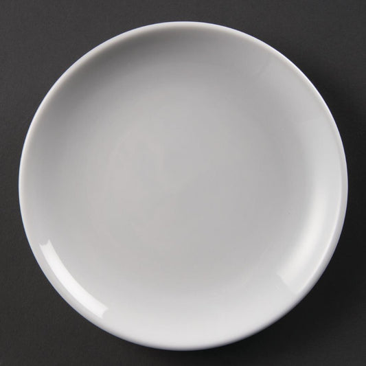 U076 Olympia Whiteware Coupeborden 18cm (12 Stuks)