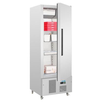 G591 Polar G-serie 1-deurs slimline RVS vriezer 440L