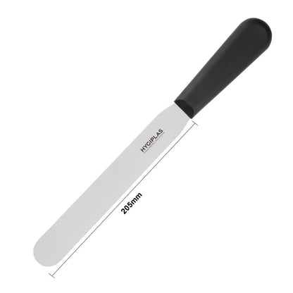 D404 Hygiplas recht paletmes 20,5cm zwart