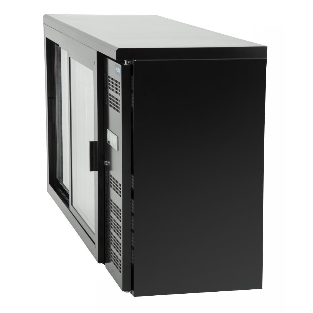 CS102 Polar U-serie bardisplay met 2 schuifdeuren