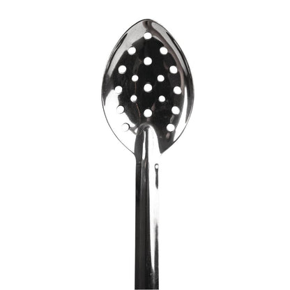 J640 Vogue RVS geperforeerde serveerlepel 33cm