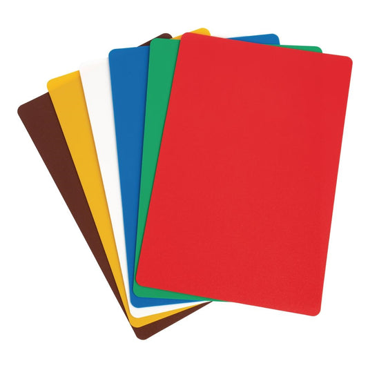 CP520 Hygiplas flexibele kleurgecodeerde snijmattenset 30x45cm (6 stuks)