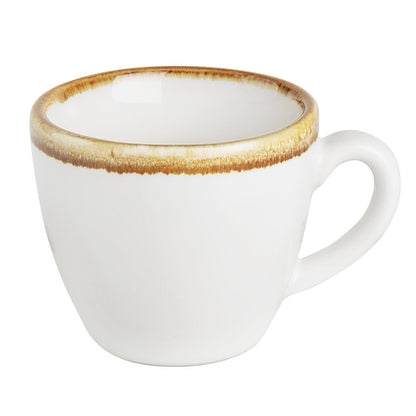FB986 Olympia Kiln espressokopjes krijtwit 85ml (6 stuks)