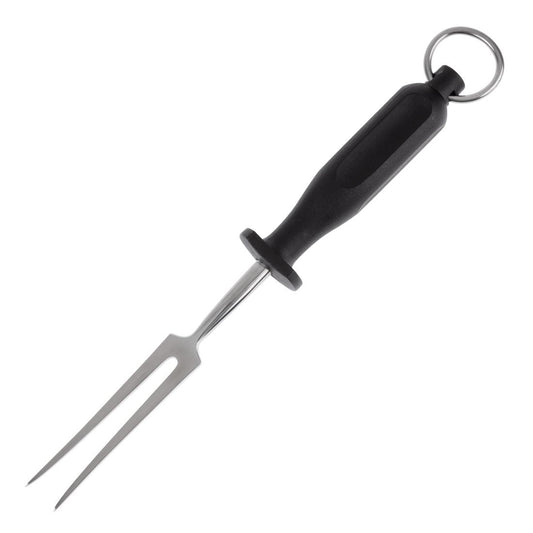 C423 Hygiplas vleesvork 15cm zwart
