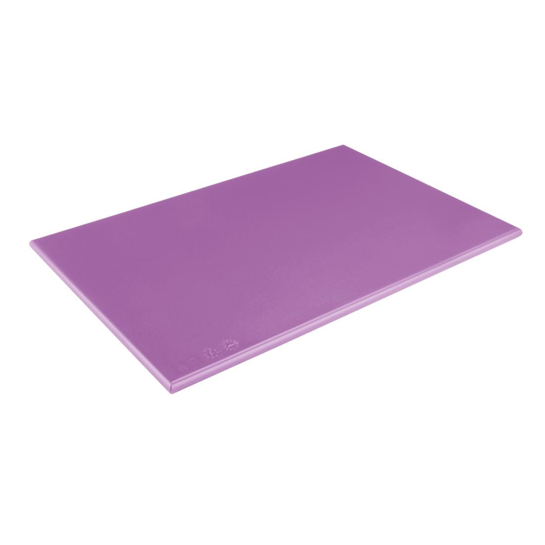 FX102 Hygiplas HDPE snijplank paars - 450x300x25mm