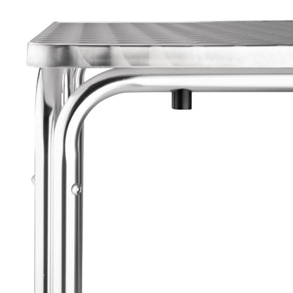 CG837 Bolero vierkante RVS terrastafel 60cm