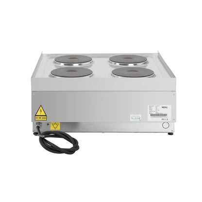 CU471 Buffalo 600-Serie Elektrische Kookplaat Met 4 Kookzones