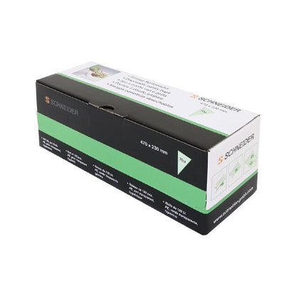 GT123 Schneider wegwerpspuitzakken groen 47cm (100 stuks)