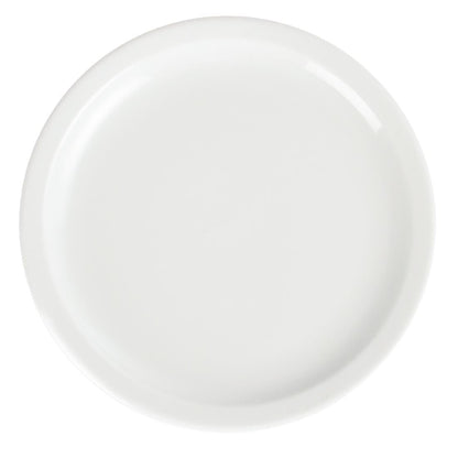 CB489 Olympia Whiteware Borden Met Smalle Rand 23cm (12 Stuks)
