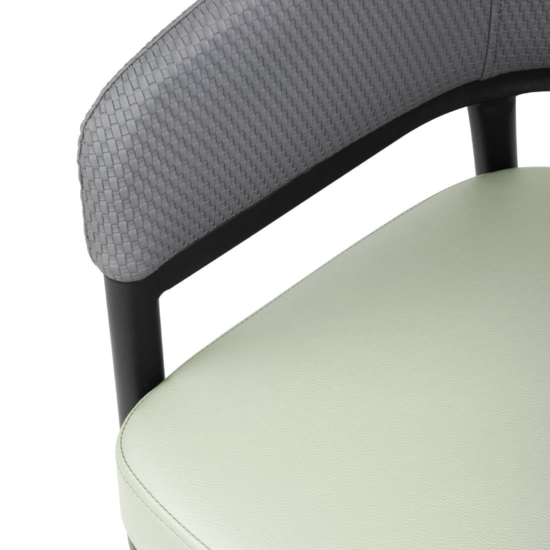 FU520 Bolero Meridian Interieurstoelen - Pistachegrijs (Set Van 2)