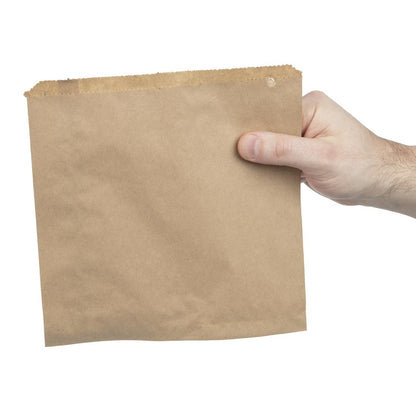 GH017 Vegware composteerbare kraft boterhamzakken (1000 stuks)