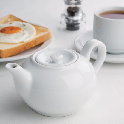 CB473 Olympia Whiteware theepotten 42,6cl (4 stuks)