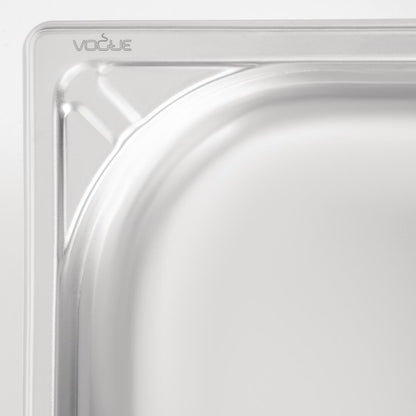 DW434 Vogue heavy-duty RVS GN 1/1 bak 100mm