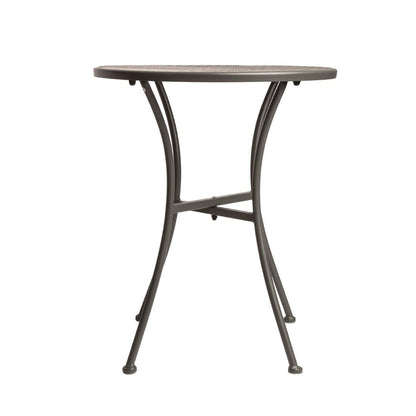 GG703 Bolero ronde stalen terrastafel grijs 60cm