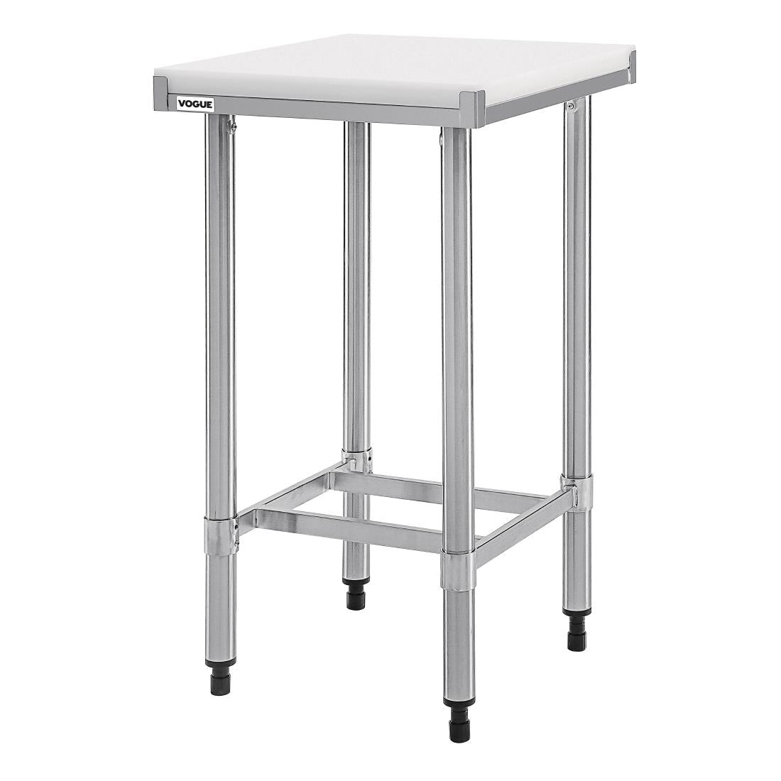 CF740 Vogue RVS snijtafel met HDPE snijplank 50cm