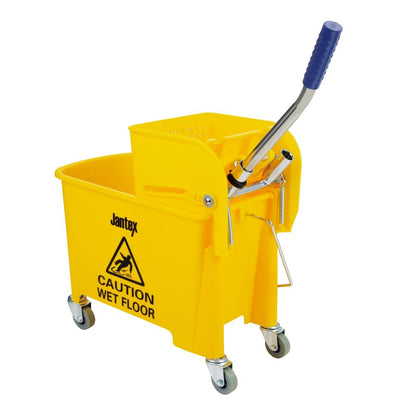 F951 Jantex Kentucky rolemmer met wringer geel 20Ltr