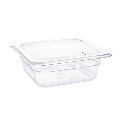 U239 Vogue polycarbonaat bak transparant GN 1/6 65mm