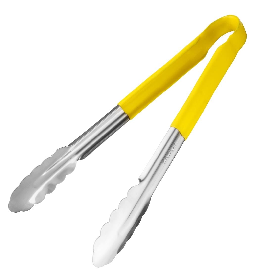 CB157 Hygiplas kleurcode serveertang RVS geel 30cm