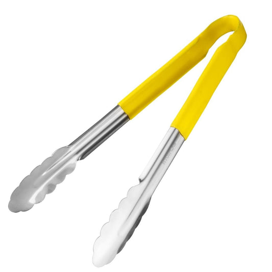 CB157 Hygiplas kleurcode serveertang RVS geel 30cm