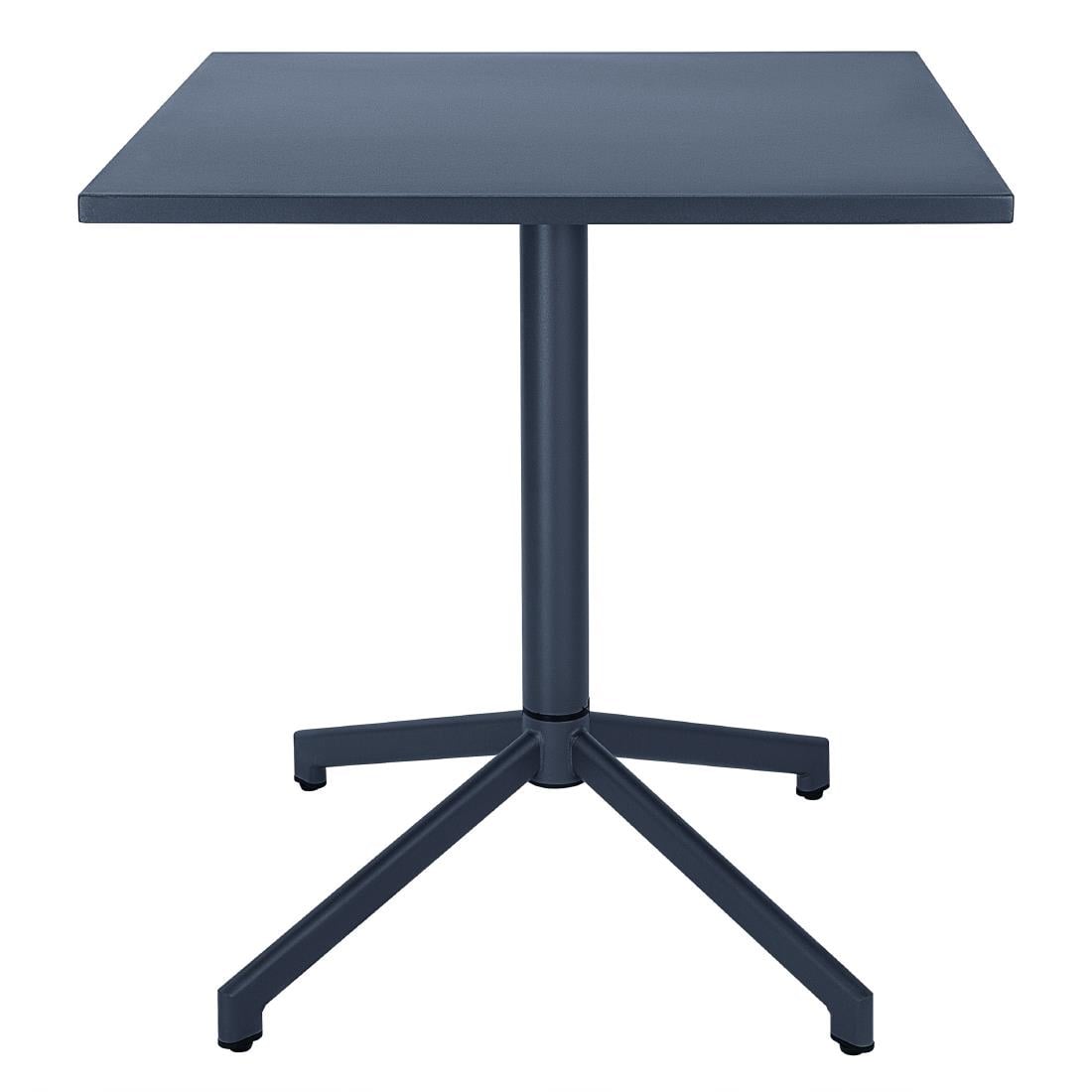 HZ375 Bolero Porto Opklapbare Tafel Leisteenblauw 700x750mm