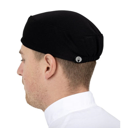 A978 Chef Works Total Vent beanie unisex zwart