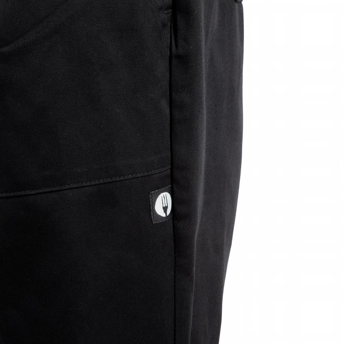 A431-M Chef Works Executive dames pantalon zwart M
